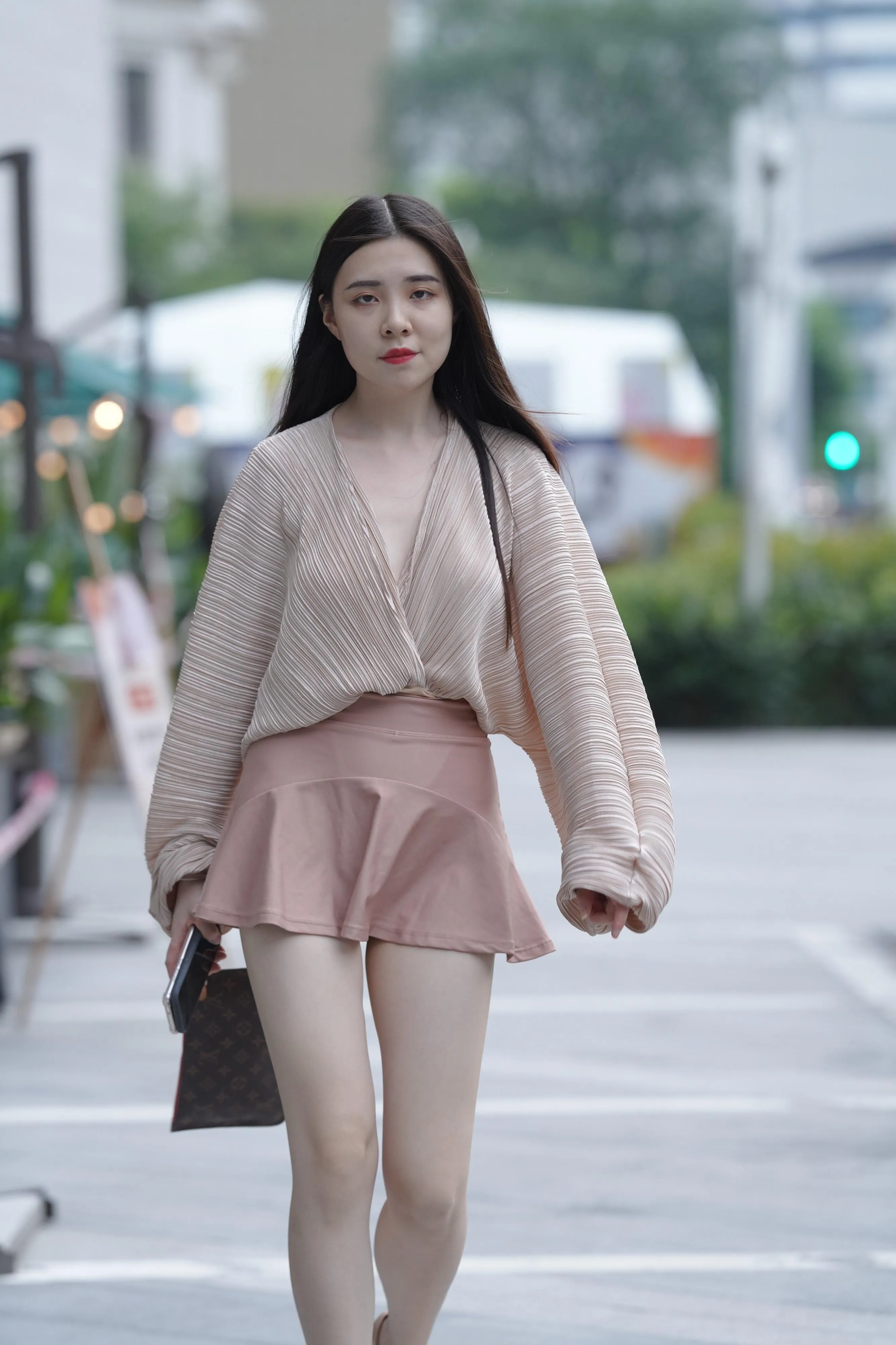 魔镜街拍 NO.167 可爱的粉色短裙小姐姐 [495P]插图9